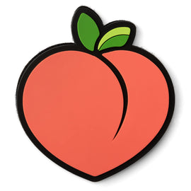 Tactical Peach Military Morale Hook and Loop Patch - Funny Tactical Patch for Backpacks Dog Harnesses Army Vests Hats and Helmets - Cool PVC Rubber Patch Boosts Moral During Airsoft & Paintball