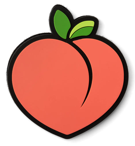 Tactical Peach Military Morale Hook and Loop Patch - Funny Tactical Patch for Backpacks Dog Harnesses Army Vests Hats and Helmets - Cool PVC Rubber Patch Boosts Moral During Airsoft & Paintball