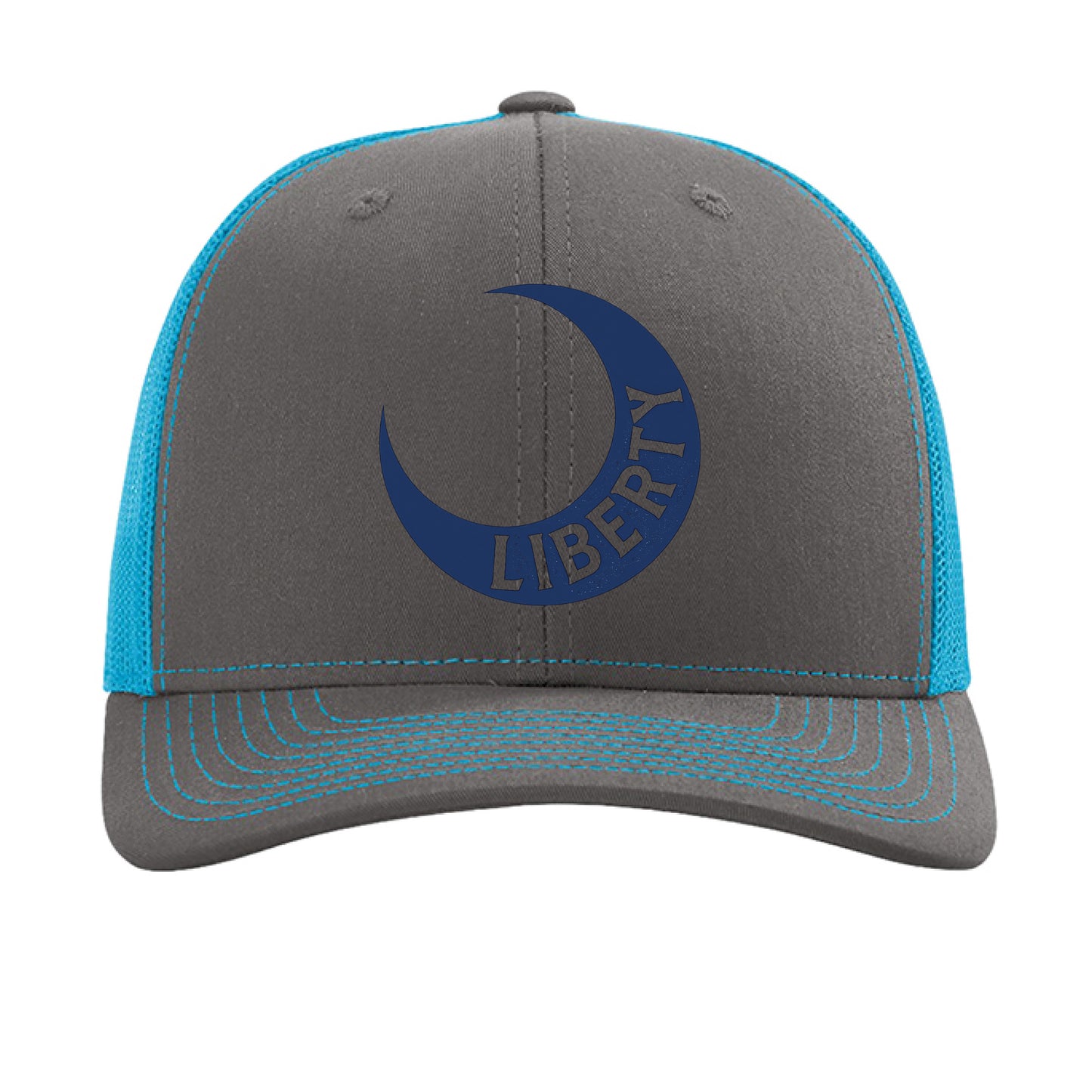 Charcoal/ Neon Blue - FRONT